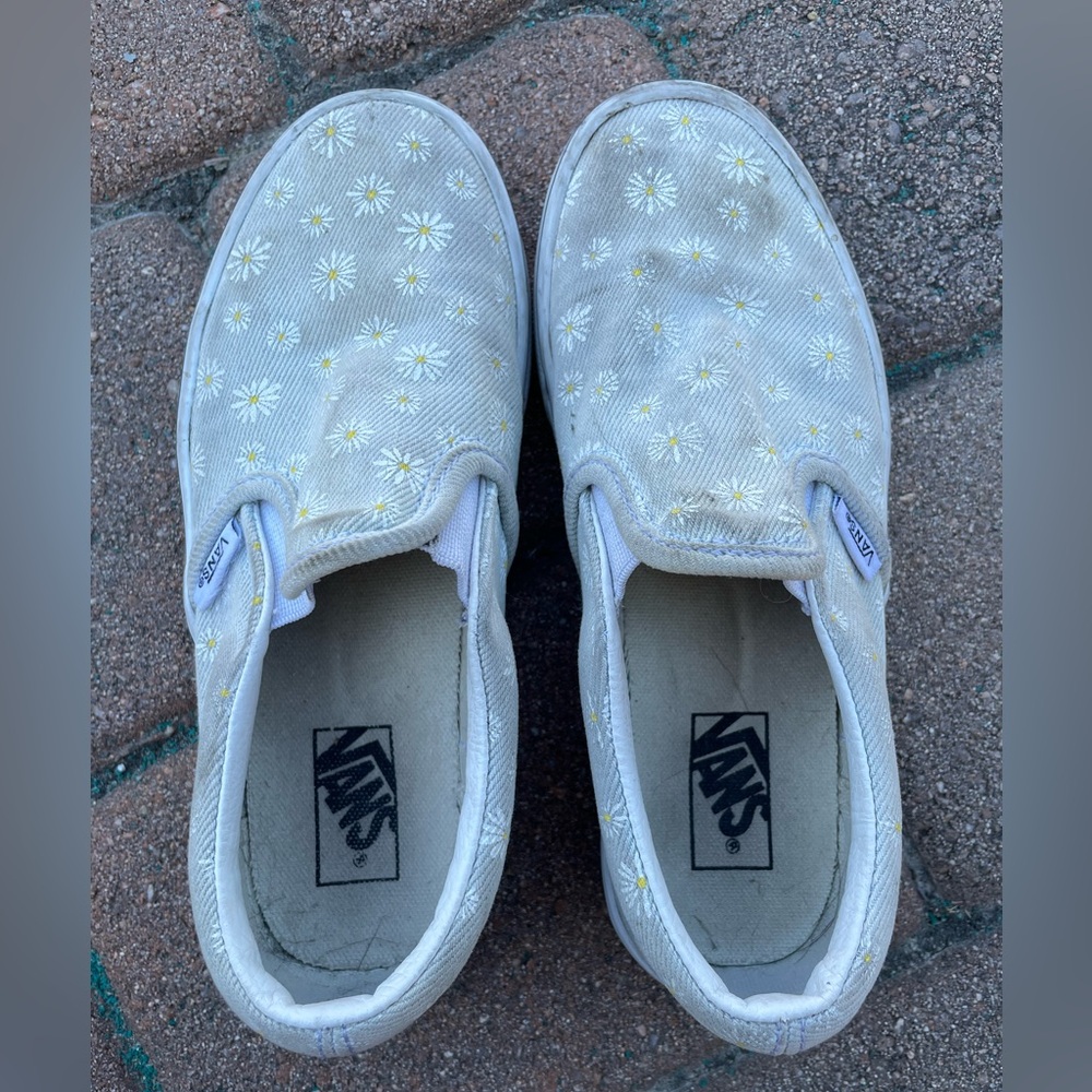 Vans Kids' Flower Slip-On Shoes